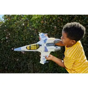 Disney Pixar ‎Buzz Lightyear With Battle Vehicle MTL-HHJ56 ბაზ ლაითიერი საბრძოლო ხომალდით, 6 image
