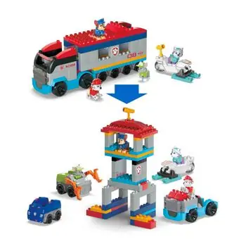 MEGA PAW Patrol™ Giant Convertible Truck MTL-HJN73 Paw Patrol -ის კონსტრუქტორი მანქანა, 4 image