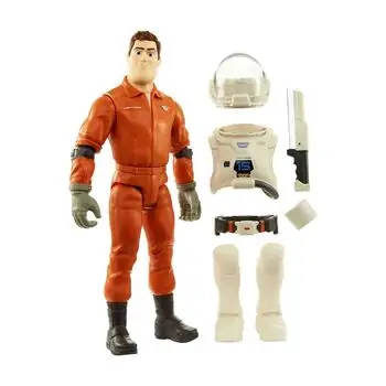 Disney Pixar Buzz Lightyear Large Figures Series Orange MTL-HHK10 ბაზ ლაითერის ფიგურა საბრძოლო აღჭურვილობით, 2 image