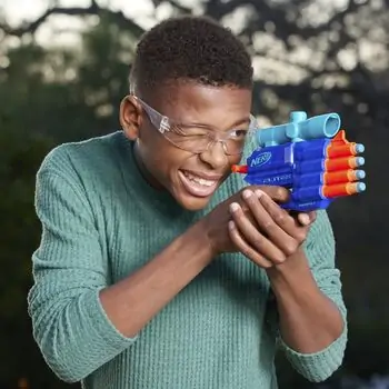 Nerf Elite 2.0 Prospect QS-4 Blaster 8 Official Nerf Elite Darts HAS-F4190 ბლასტერი რბილი ტყვიებით, 2 image