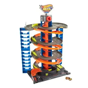 Hot Wheels Mega Garage For Kids MTL-GTT95 სათამაშო პარკინგი