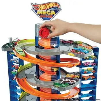 Hot Wheels Mega Garage For Kids MTL-GTT95 სათამაშო პარკინგი, 3 image