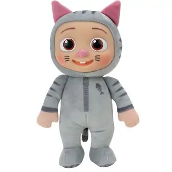 CoComelon CMW0039 Little Plush (Basic Plush) (JJ Kitty) S2 სათამაშო საკოლექციო ფიგურა