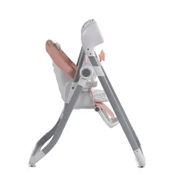 Cangaroo Baby High Chair and Swing Pudding 2in1 pink ტრანსფორმერი ელექტრო შეზლონგი, 8 image