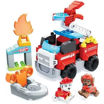 Paw Patrol Marshall's Fire Truck MTL-GYJ01 Paw Patrol -ის სახანძრო კონსტრუქტორი მანქანა, 5 image
