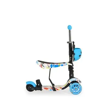Byox-ის სკუტერი (სამაკატი) Scooter Lollipop blue, 4 image