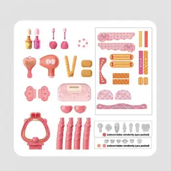 საბავშვო ტრილიაჟი - MAKE-UP DESK BEAUTICIAN 29pcs, 4 image
