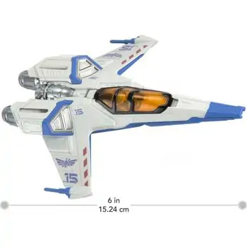 Buzz Lightyear with Ship XL-15 Figure with Ship Toy - HHJ95 ბაზ ლაითიერის ხომალდი, 5 image