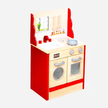 Toy Wooden Kitchen With Accessories TX1060 საბავშვო ხის სამზარეულო, 3 image