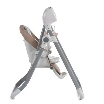 Cangaroo Baby High Chair and Swing Pudding 2in1 beige ტრანსფორმერი ელექტრო შეზლონგი, 9 image
