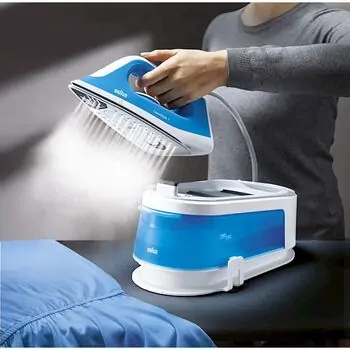 უთო გენერატორი Braun IS1012BL 2400 W, 1.5L, White, 3 image