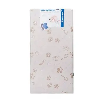 KikkaBoo Mattress Memory Comfort Cool gel Horses Pink 60х120х12cm ბამბის მატრასი გამაგრილებელი გელის ზედაპირით, 2 image