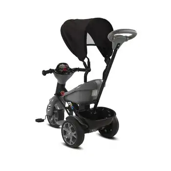 Babyhope Bobo Speed Tricycle  (GREY) სამთვლიანი ველო-ეტლი, 4 image