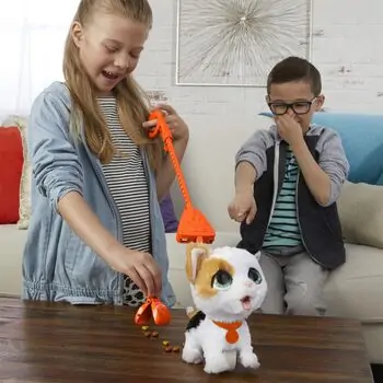 FurReal Poopalots Big Wags Hasbro მოსიარულე სათამაშო კნუტი, 4 image