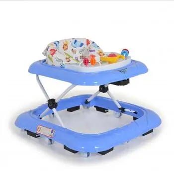 Cangaroo Baby Walker Jungle Fun Blue ჭოჭინა