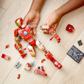 LEGO Super heroes  76206 Iron Man Figure, 4 image