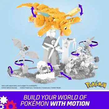 MEGA Pokémon Action Figure Building Toys HKT25 პოკემონის სათამაშო ფიგურები, 5 image