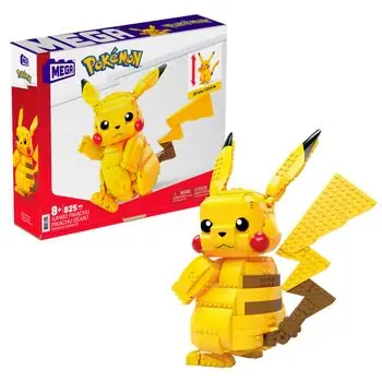 Mega Construx Pokemon Jumbo Pikachu FVK81 პოკემონის სათამაშო ფიგურა, 2 image