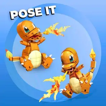 Mega Construx Pokémon Charmander GKY96 პოკემონის ასაწყობი კონსტრუქტორი, 4 image
