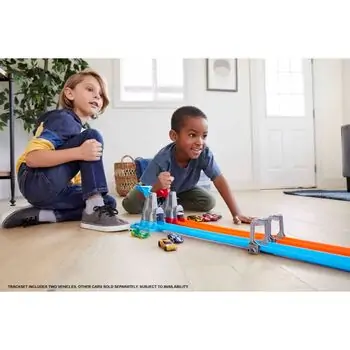 Hot Wheels GFH85 Action Double Loop Track საბავშვო სათამაშო ტრასა, 3 image