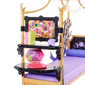 Clawdeen's Bedroom Playset HHK64 მონსტრი კლავდინის საძინებლის კომპლექტი, 3 image
