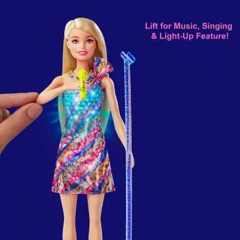 Barbie Music Malibu Feature Doll GYJ23 ბარბის თოჯინა აქსესუარებით, 4 image