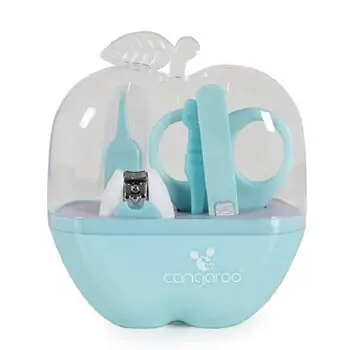Cangaroo Hygiene set APPLE Blue ახალშობილის ფრჩხილების მოვლის საშუალებები