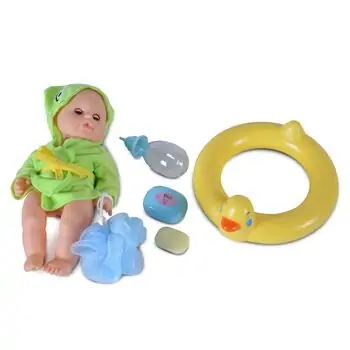 Moni Toys doll with swim ring 30cm 8499 თოჯინა აქსესუარებით, 4 image