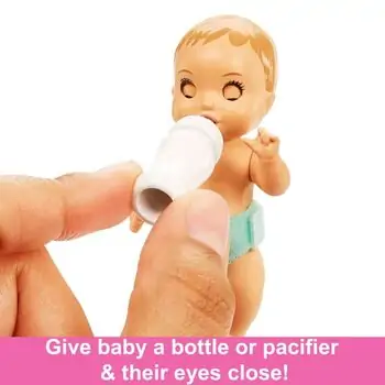 Barbie HJY33 Skipper Babysitters  ბარბის თოჯინა აქსესუარებით, 4 image