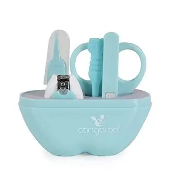 Cangaroo Hygiene set APPLE Blue ახალშობილის ფრჩხილების მოვლის საშუალებები, 2 image