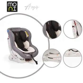 Cangaroo Aegis Beige მანქანის სავარძელი (ქარსითი)