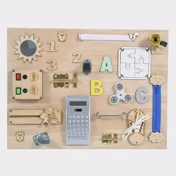 Wooden sensor board MT19 ხის განსავითარებელი დაფა
