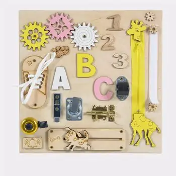 Wooden Manual Board Small MT03 ხის განსავითარებელი დაფა