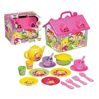 Dede 03021 HOUSE TEA SET სათამაშო სამზარეულოს აქსესუარები