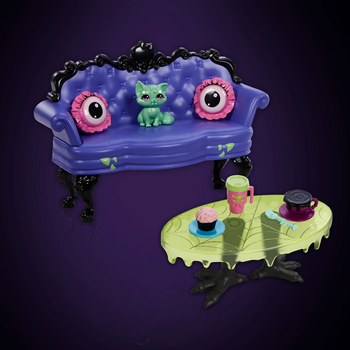 The Coffin Bean Café Lounge Playset HHK65 მონსტრების სათამაშო კაფე, 9 image