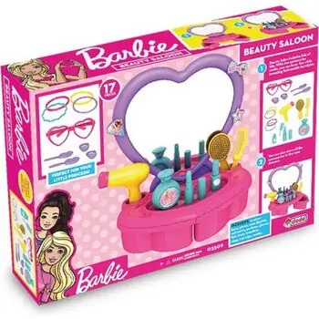 Dede 03509 BARBIE BEAUTY SALON საბავშვო ტრილიაჟი, 4 image