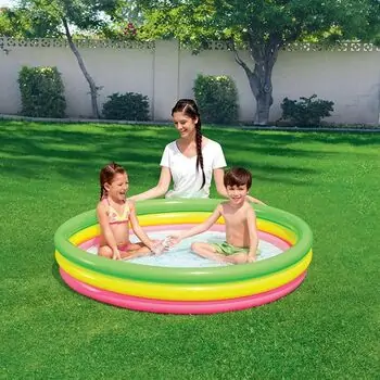 Bestway 51103 Inflatable Pool Rainbow გასაბერი აუზი, 3 image