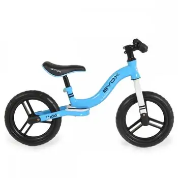 Byox Balanced bicycle Kiddy Blue საბავშვო ველოსიპედი (ბალანს ბაიკი)