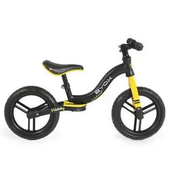 Byox Balanced bicycle Kiddy Yellow საბავშვო ველოსიპედი (ბალანს ბაიკი)