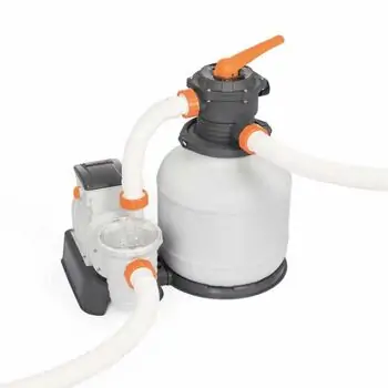 Bestway 56623 Power Steel Above Ground  With Sand Filter And Ladder კარკასული აუზი ქვიშის ფილტრით და კიბით, 8 image