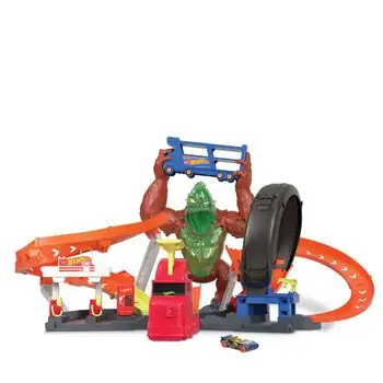 Hot Wheels Toxic Gorilla Slam GTT94 ჰოთ ვილსის სათამაშო ტრასა, 6 image