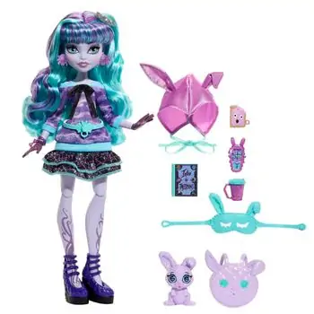 Monster High Doll Twyla Creepover Party HLP87 სათამაშო თოჯინა, 2 image