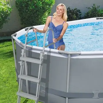 Bestway 56448 Power Steel With Filter Pump and ladder -კარკასული აუზი კარტრიჯული ფილტრით, კიბით და აქესუარებით, 7 image