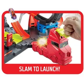 Hot Wheels Toxic Gorilla Slam GTT94 ჰოთ ვილსის სათამაშო ტრასა, 4 image