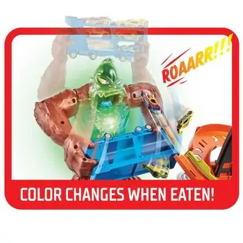 Hot Wheels Toxic Gorilla Slam GTT94 ჰოთ ვილსის სათამაშო ტრასა, 5 image