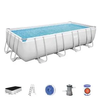Bestway 56670 Power Steel Pool Set With Filter Pump and ladder კარკასული აუზი კარტრიჯული ფილტრით და კიბით, 3 image