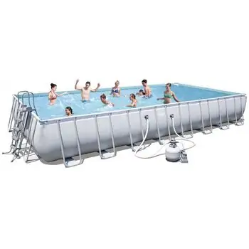 Bestway 56623 Power Steel Above Ground  With Sand Filter And Ladder კარკასული აუზი ქვიშის ფილტრით და კიბით, 2 image