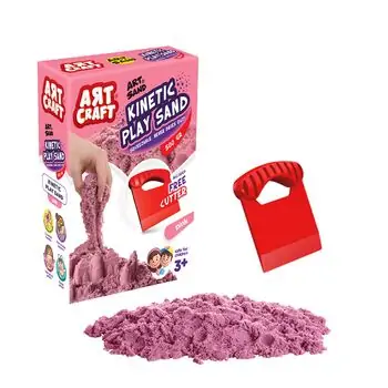 Dede ART CRAFT PINK 500 GR ACCESSORIES MODELING PLAY SAND კინეტიკური ქვიშის ნაკრები 03688