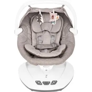 Graco Swing Move With Me Little Adventures საბავშვო ელექტრო შეზლონგი, 2 image