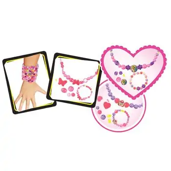 Dede BARBIE BEAD SET (HANDBAG) აქსესუარების გასაკეთებელი ნაკრები 03180, 3 image